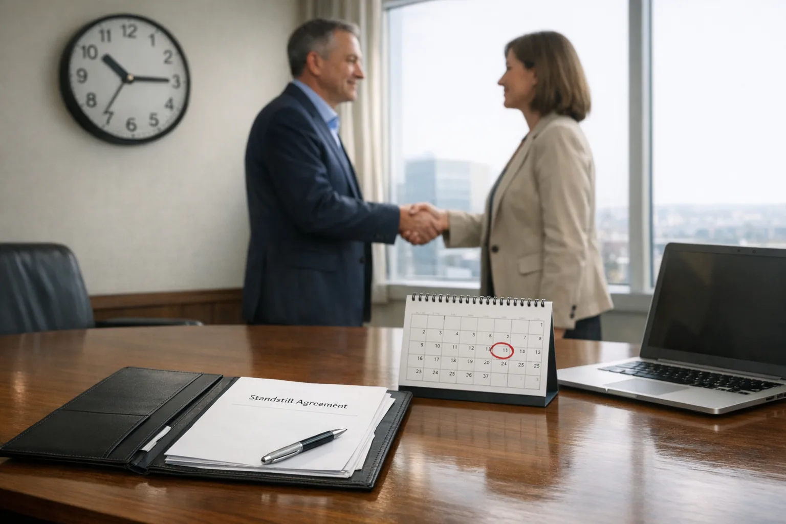 Umowa standstill z bankiem: jak kupić czas przed układem?